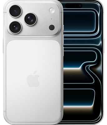 Смартфон Apple iPhone 17 Pro (eSim) 256 ГБ Серебристый