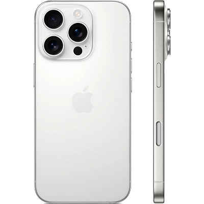 Смартфон Apple iPhone 16 Pro (eSIM) 128 ГБ белый титан